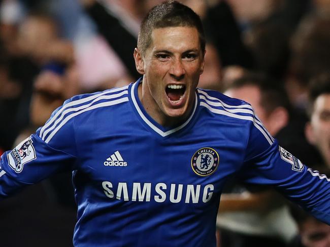 Fernando Torres scores for Chelsea... it didn’t happen too often.