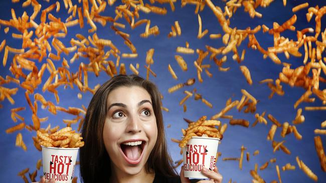 It is feasible to eat oven French fries daily, the research suggested. Picture: Picture: David Caird