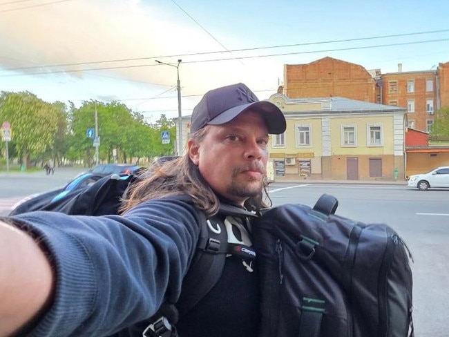 Darwin man Shannon Joyce, aka the Mango Inquirer, has been documenting his observations of Ukraine.
