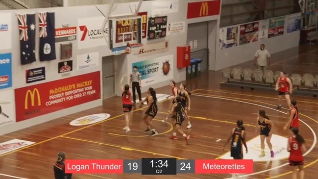 Replay: Queensland Basketball - U14 Girls Championship (Div 1 - Logan Thunder v Mackay Meteorettes)