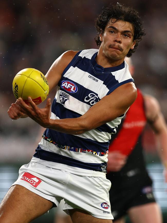 Debutant Lawson Humphries showed great signs for the Cats. Picture: Graham Denholm/Getty Images