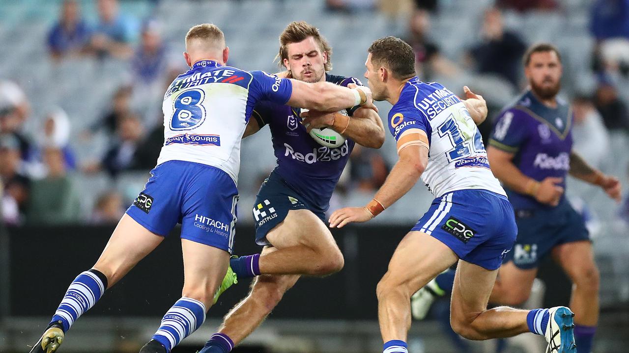 Papenhuyzen has continued his impressive run of form, scoring one try and playing a hand in several others. Picture: Getty Images.