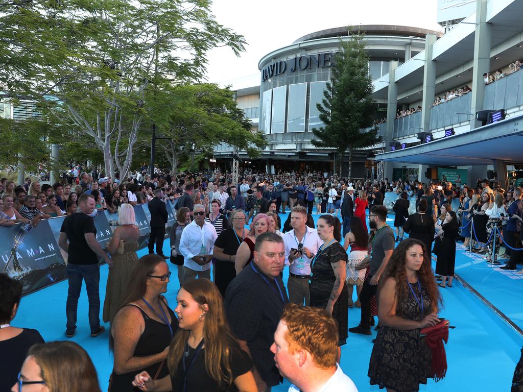 Aquaman movie - Gold Coast. Australian premiere of Aquaman. Picture: NIGEL HALLETT