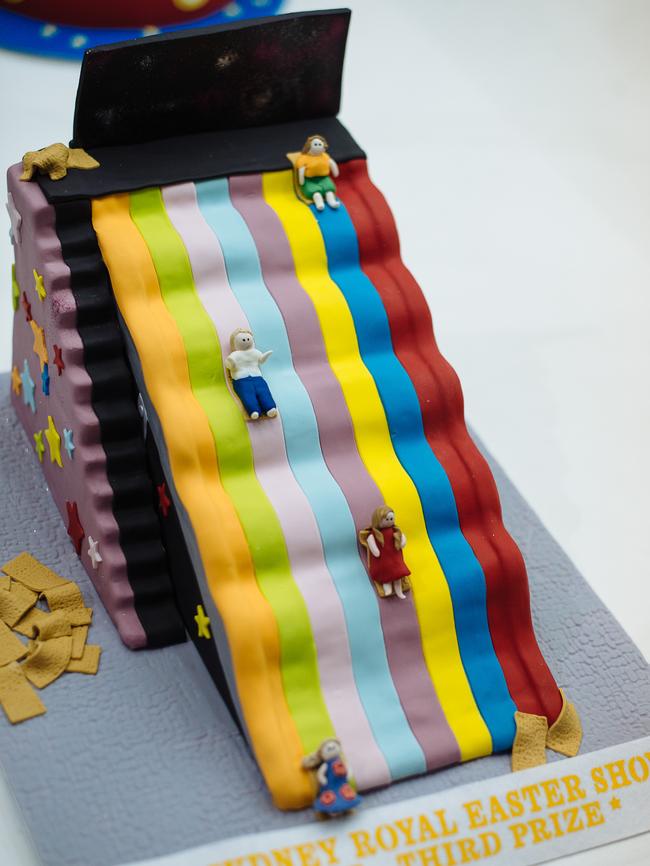 Royal Easter Show cake decorating. Picture: Paul McMillan