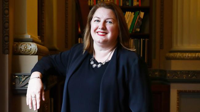 Victorian Corrections Minister Natalie Hutchins says reoffending is exacerbated by a lack of financial freedom. Picture: Aaron Francis