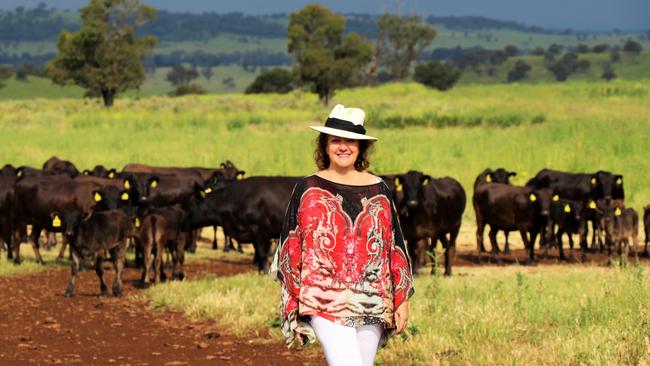 Perhaps it’s the high prices that has meant Mrs Rinehart has been taking a slow approach to purchases that suit her desire to grow her Wagyu operation. Picture: Supplied