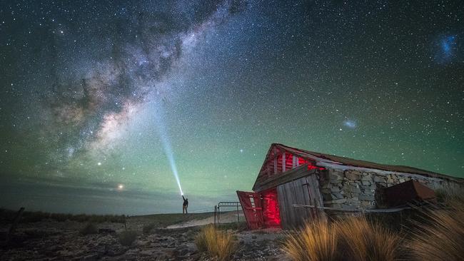 A night sky on the East Coast of Tasmania. Picture: Luke Tscharke Photography