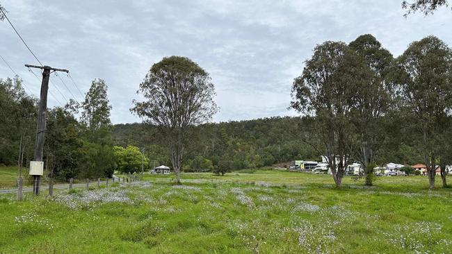 The proposed development site.