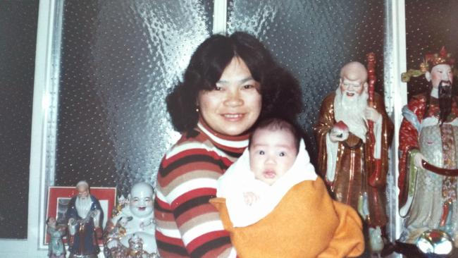 Murder victim Jenny Rose Ng with her youngest daughter.