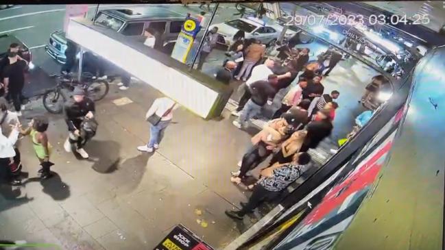 CCTV footage of moments before the alleged attack has been publicly released. Picture: NCA NewsWire