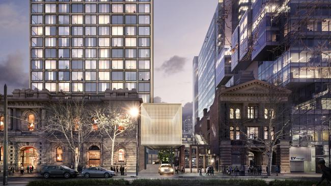 Artist's impressions of Greaton’s GPO hotel development which is under construction.