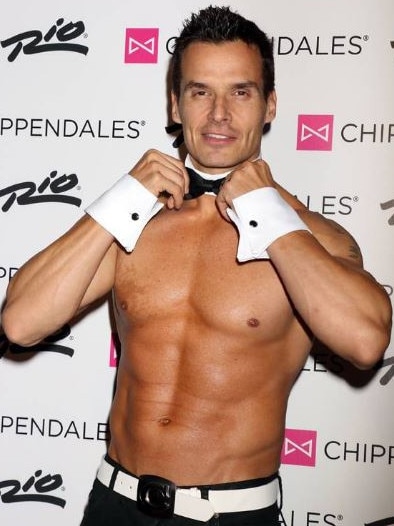 Former Calvin Klein model Antonio Sabato Jr for Chippendales.