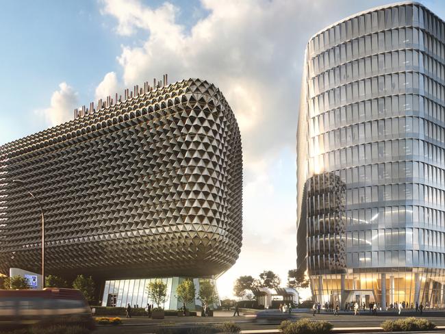 Dexus: The building, also known as SAHMRI 2, is a clinical and research facility in Adelaide’s $3.6bn BioMed City precinct.