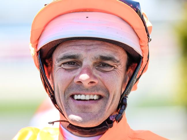 Noel Callow after winning the bet365 Odds Drift Protector 2YO Maiden Plate, at Geelong Racecourse on December 26, 2020 in Geelong, Australia.(Reg Ryan/Racing Photos via Getty Images)