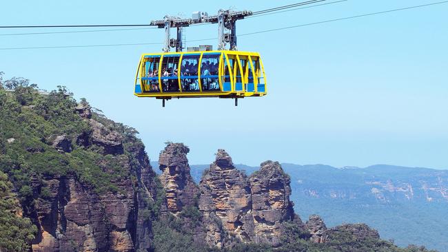 No better way to take in the Three Sisters than on the Scenic Skyway.