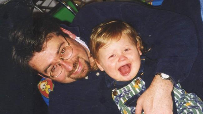 Andrew Leunig and his son, Patrick.