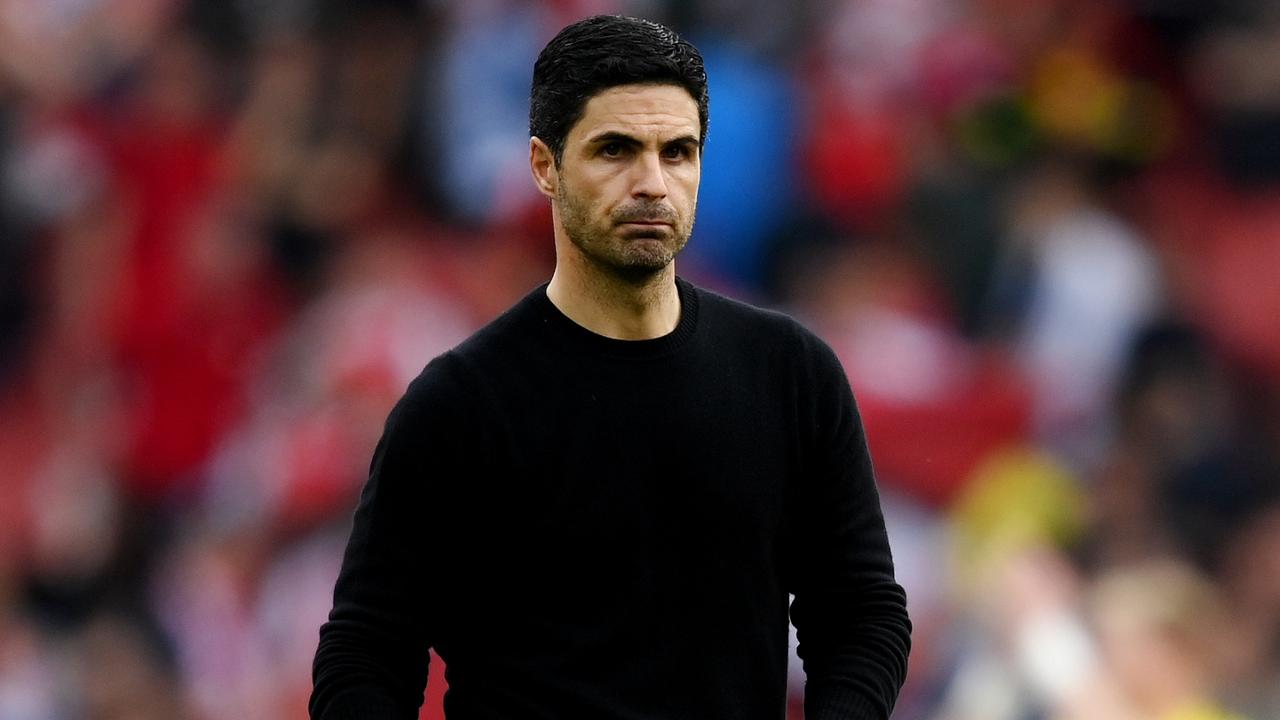 Mikel Arteta’s side blew their lead at the top of the Premier League. (Photo by Shaun Botterill/Getty Images)