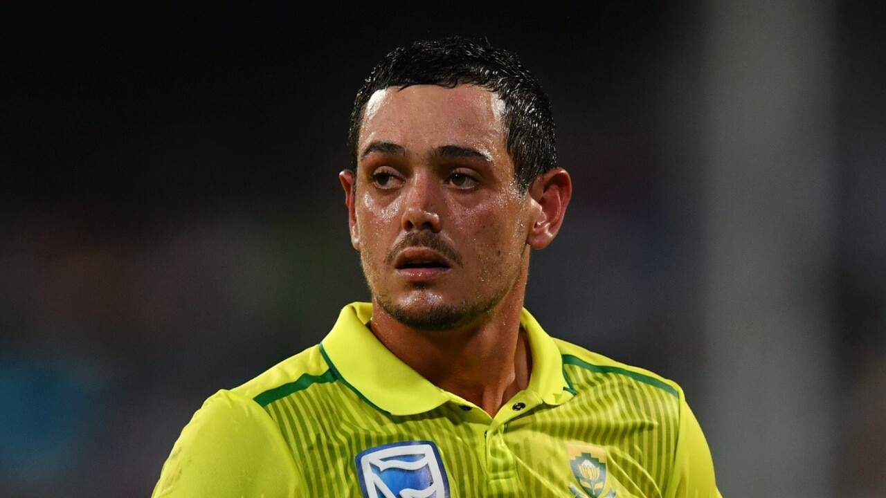 Quinton de Kock withdraws from T20 match following directive to take knee
