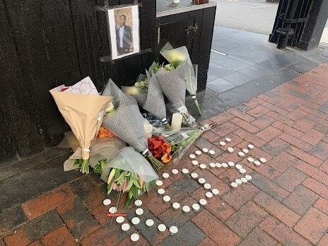 Tributes on Bourke street FOR Kose Kose, 20, from Cranbourne, died from stab wounds sustained in the alleged attack. SUPPLIED ONLINE TEAM,