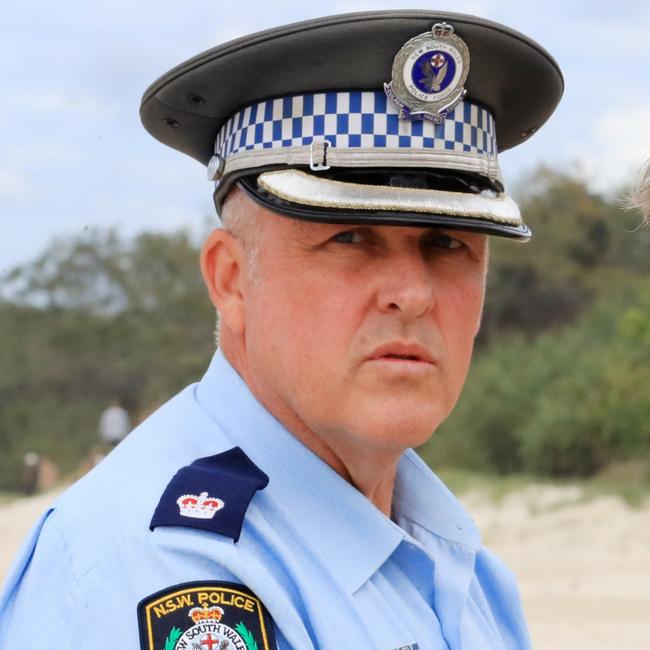 Tweed Byron Police Detective Chief Inspector Matt Kehoe. Picture: Scott Powick