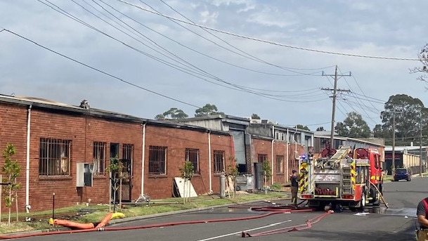 A fire ripped through Cheltenham business ​Pro Light and Sound late on Saturday night.