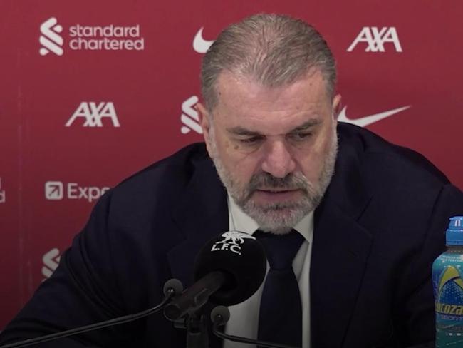 Postecoglou bemoans Tottenham’s lacklustre effort against Liverpool