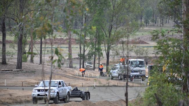 Council has approved a request to name four new roads within the residential subdivision located at Hannant Road, Hatton Vale (Lakes View Estate). Photo: Hugh Suffell.