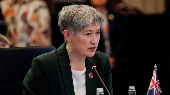 Australia's Foreign Minister Penny Wong. Picture: AFP