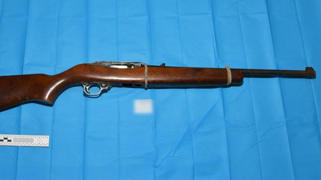 The firearm used to shoot Mr Smith. Picture: NSW Police