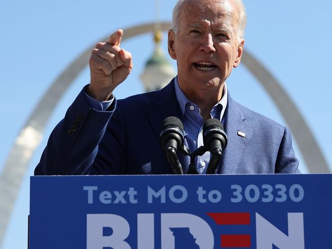 Democratic presidential candidate Joe Biden. Picture: AFP