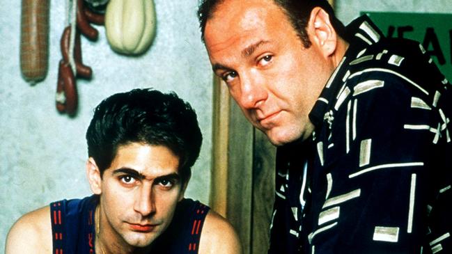  Michael Imperioli with James Gandolfini in The Sopranos.