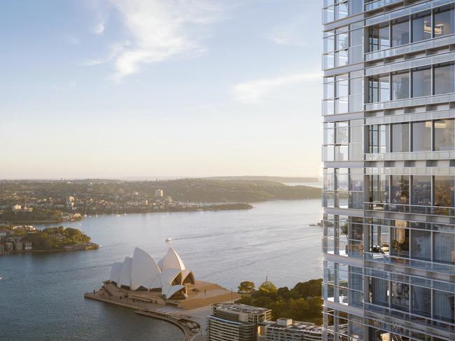 MANSION MAGAZINE 12 MAY 2023. 3D Renders of Lendlease development One Circular Quay, Sydney, NSW. Photo: Supplied