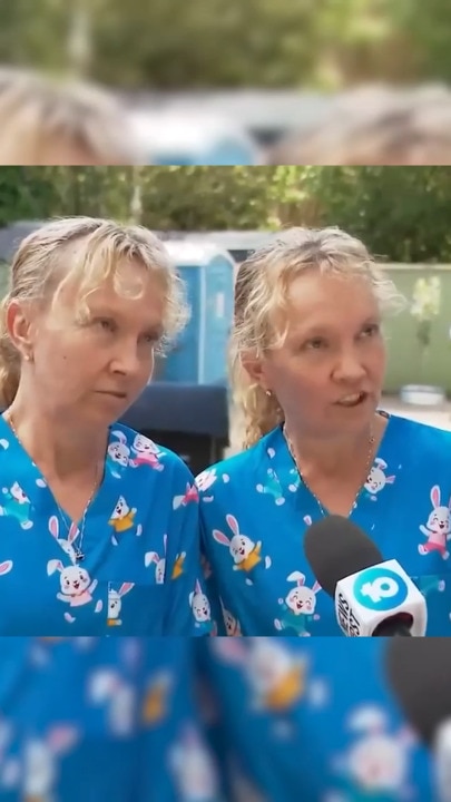 Twin sisters Bridgette and Paula recount mayhem in unison