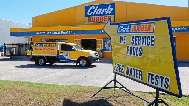 TOP JOB: Clark Rubber Kawana was awarded the Queensland Best Practice Franchise for 2018 in the Clark Rubber network. Picture: Contributed