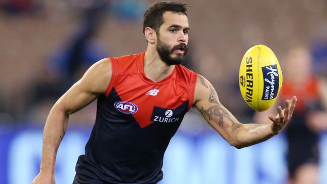 Is Jeff Garlett still in Melbourne’s best 22? Picture: Michael Klein