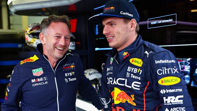 Red Bull Racing Team Principal Christian Horner has defended his driver Max Verstappen from crowd booing Picture: Getty Images