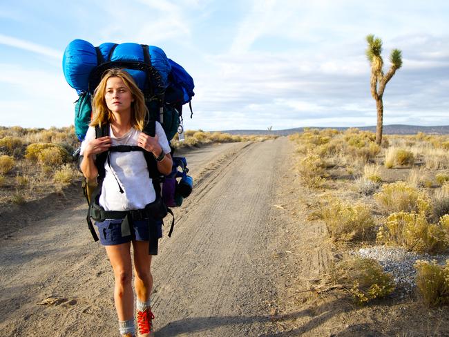 Reese Witherspoon in a scene from the film Wild.