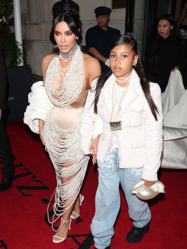 Kim said her daughter North was developing a strong work ethic. Picture: MEGA/GC Images