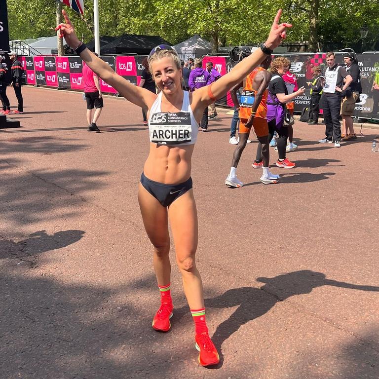 Many defended the British runner. Picture: Instagram/HollyArcher