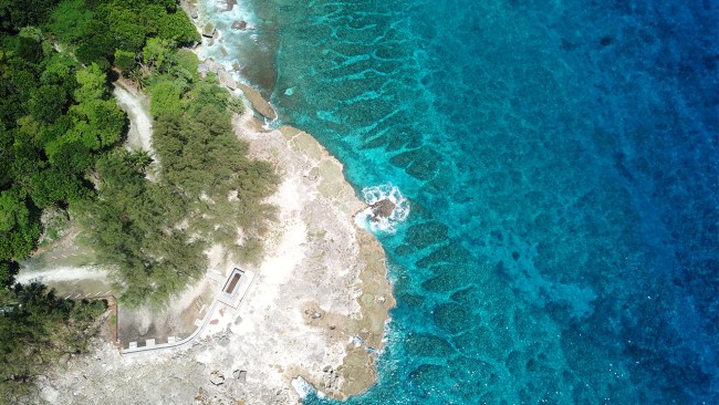 Peleliu island in Palau was the location of the World War II Battle of Peleliu.