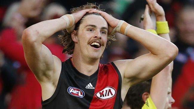 Essendon forward Joe Daniher has come under fire for his goalkicking. Picture: Michael Klein