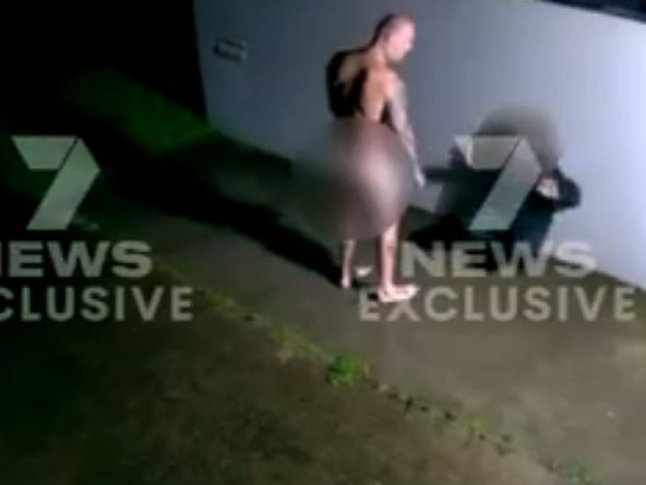 David Rutherford was woken up by the sound of his car starting just after midnight on Wednesday and ran out of bed to find a teenager had taken his keys. Picture: 7 News