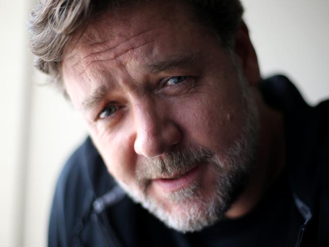 Russell Crowe will star in True Story of the Kelly Gang; the Oscar winner’s exact role for now remains a secret. Picture: Adam Taylor