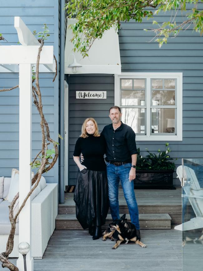 Melanie and Carl Symington are selling their seaside home at Gwandalan, on Sydney's Central Coast. Picture: Muse Photography