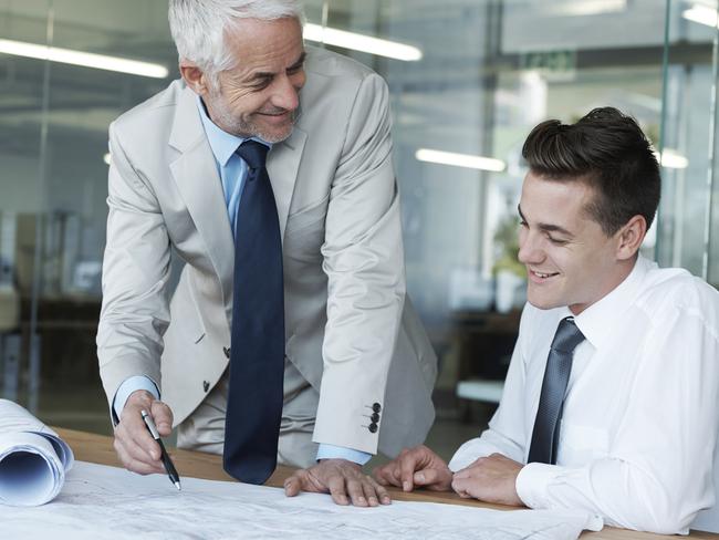 Graduates can learn from senior employees before they retire. Picture: iStock