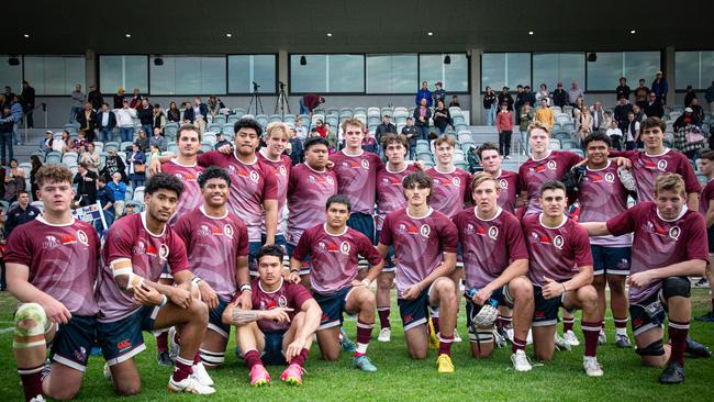 Queensland Reds under 18s v New South Wales under 18s. Picture courtesy of Tom Primmer/QRU.