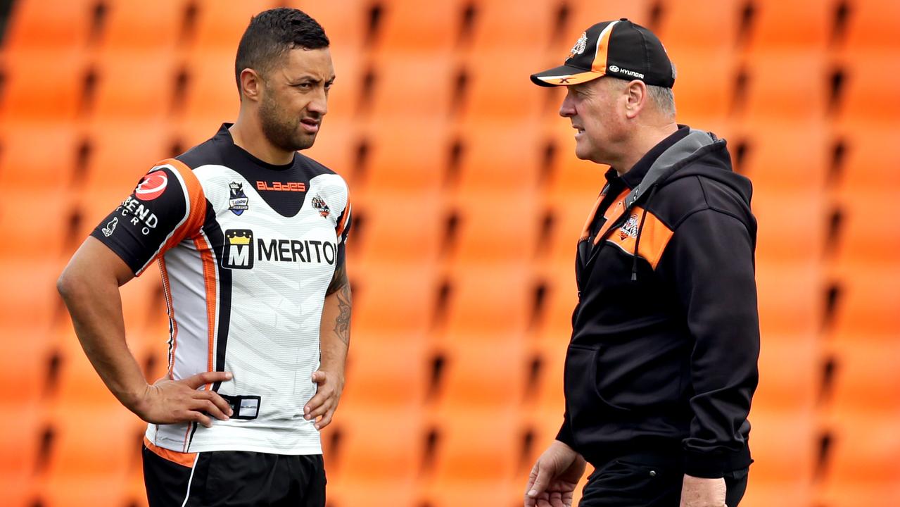 Benji Marshall and Tim Sheens are set to coach the Tigers.