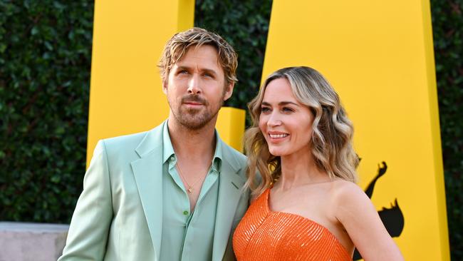 Emily Blunt has revealed a heartwarming interaction with Taylor Swift while on the promotional tour for her new movie Fall Guy. Photo by Gilbert Flores/Variety via Getty Images.