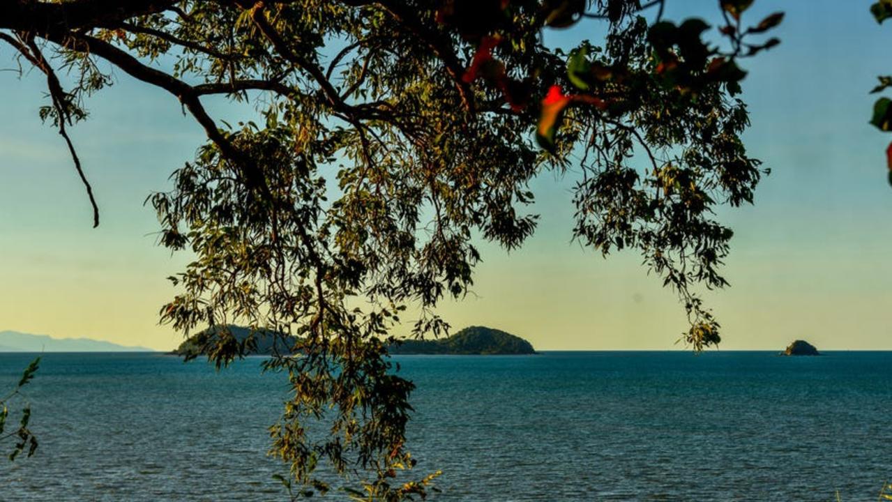 Double Island can be seen from the headland