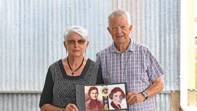 LOOKING BACK: Marie and Malcolm Lehman. Picture: Troy Jegers